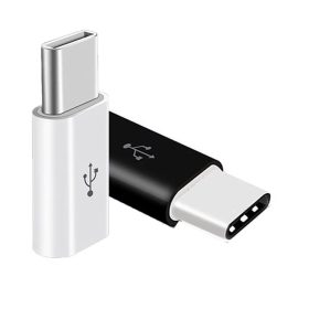   Micro USB anya - C típusú apa adapter, Android mobiltelefon-átalakító, Micro-B - USB-C adatkábel-csatlakozó