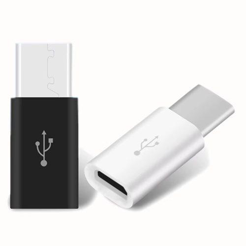 Micro USB anya - C típusú apa adapter, Android mobiltelefon-átalakító, Micro-B - USB-C adatkábel-csatlakozó