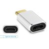 Micro USB anya - C típusú apa adapter, Android mobiltelefon-átalakító, Micro-B - USB-C adatkábel-csatlakozó