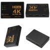 4K HDMI elosztó 3 bemenettel és távirányítóval