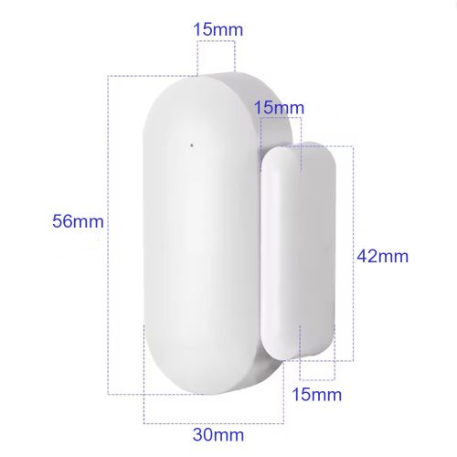 W200 Tuya Smart Kiegészítő: Ajtónyitás és ablaknyitás szenzor