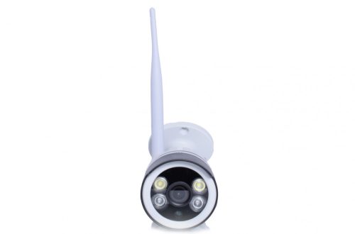 1080P FULL HD 3.6mm Wifi IP kültéri megfigyelő kamera, éjjel színes, vízálló, kétirányú hanggal, P2P protokollal