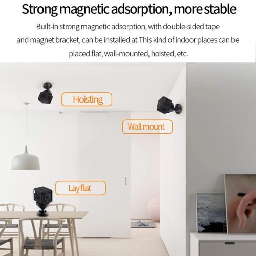 Full Hd 2.8mm Mini WiFi akkumulátoros biztonsági kamera Tuya Smart App