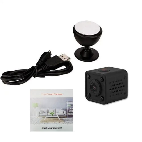 Full Hd 2.8mm Mini WiFi akkumulátoros biztonsági kamera Tuya Smart App