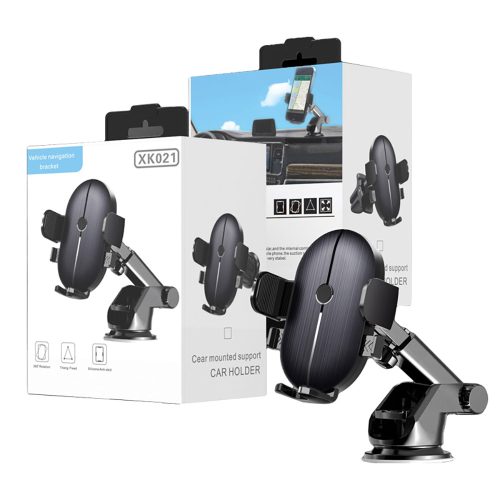 360 fokban forgó szélvédőre szerelhető telefontartó, új autós tapadókorongos konzol, stabil mobil navigáció