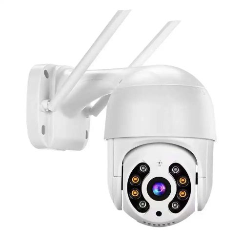 Full HD vízálló WIFI IP biztonsági  kamera kétirányú hanggal, éjjel színes látás, automata követés, Yoosee APP
