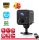 4G Sim kártyás biztonsági mini kamera 2 MP HD újratölthető akkumulátorral működő otthoni megfigyelő kamera
