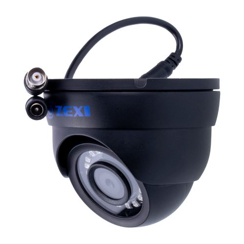 2MP AHD 6mm BELTÉRI/KÜLTÉRI Fekete  DOME KAMERA