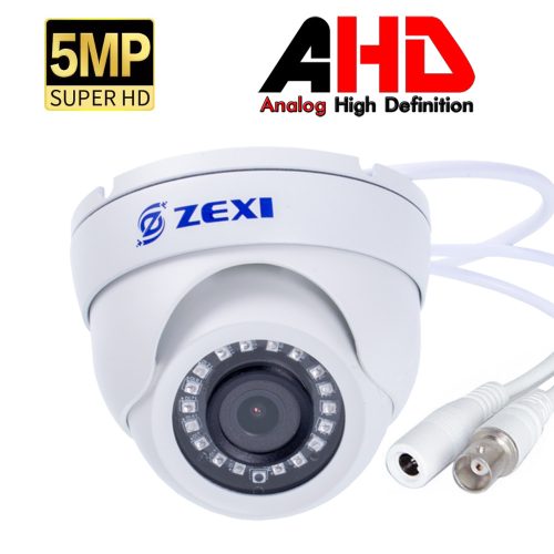 5MP 2.8MM AHD DOME KÜLTÉR/BELTÉR FÉMHÁZ BIZTONSÁGI KAMERA