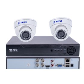  2 DOME kamerás 5M-N 2,8mm AHD RENDSZER 