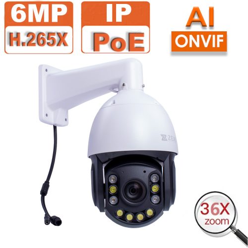 5MP IP POE Switch biztonsági PTZ kamera szett választható BULLET 1-tól 16 kameráig