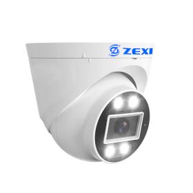   4MP IP PoE fix 3.6mm lencsével beltéri Turret biztonsági kamera mikrofonnal, hibrid INFRA LED-el