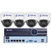 4 DOME kamerás 5MP IP POE biztonsági rendszer 