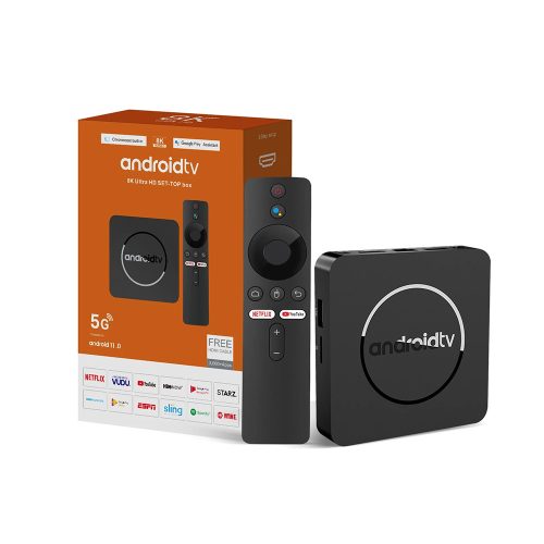 Android 11 intelligens TV Box 2Gb RAM 16GB Tárhely 4K videó dekódolás képességgel