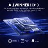Android 11 intelligens TV Box 2Gb RAM 16GB Tárhely 4K videó dekódolás képességgel