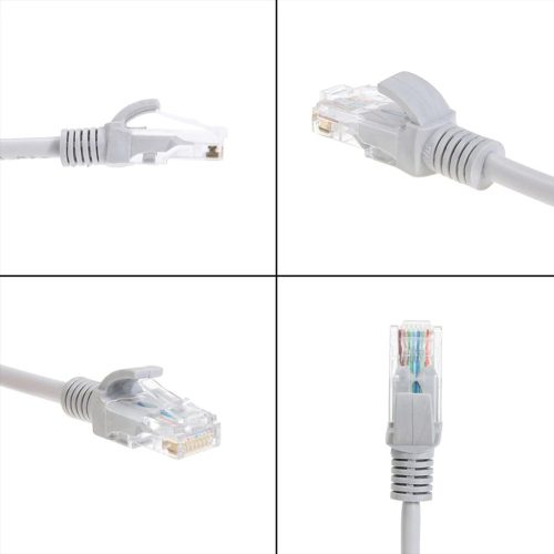 50m-es Szerelt alú-réz ethernet beltéri  UTP Cat5e patchkábel