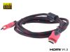 HDMI Kábel 2.7 m nagy sebességű HDMI V1.3 apa-apa digitális A / V kábel, teljes 1080P