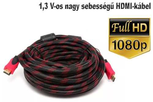 HDMI Kábel 9 m nagy sebességű HDMI V1.3 apa-apa digitális A / V kábel, teljes 1080P