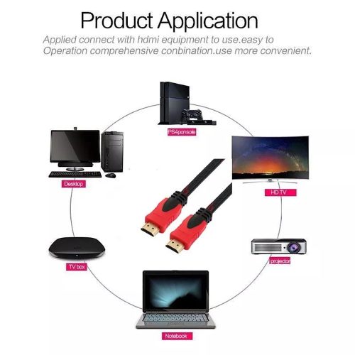 HDMI-Kábel 14 m nagy sebességű HDMI V1.3 apa-apa digitális A / V kábel, teljes 1080P