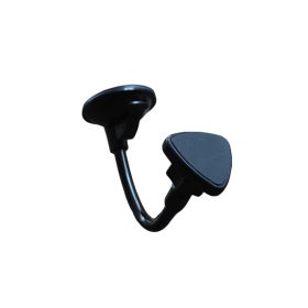   MÁGNESES UNIVERZÁLIS autós tartó, állvány - tapadókorongos, szélvédőre helyezhető, 360°-ban forgatható