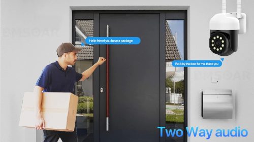 3 MP kültéri Wifi IP Tuya intelligens kamera automatikus nyomkövető vezeték nélküli PTZ 